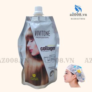 hấp ủ tóc Vivitone collagen 500ml