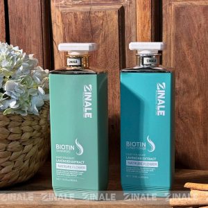 Dầu gội xả ZINALE Collagen Mềm Mượt, Giảm Gãy Rụng cặp 800mlx2 az008